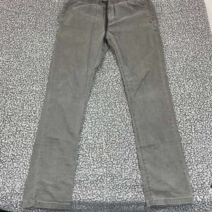 Kr3w K Slim Jeans Men XL‎ 36x35 Gray Slim Fit Denim Pants Drawstring Outdoor